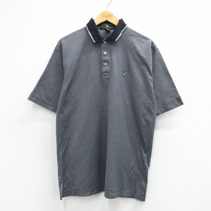 90s 半袖ポロシャツ グレー XL | 古着