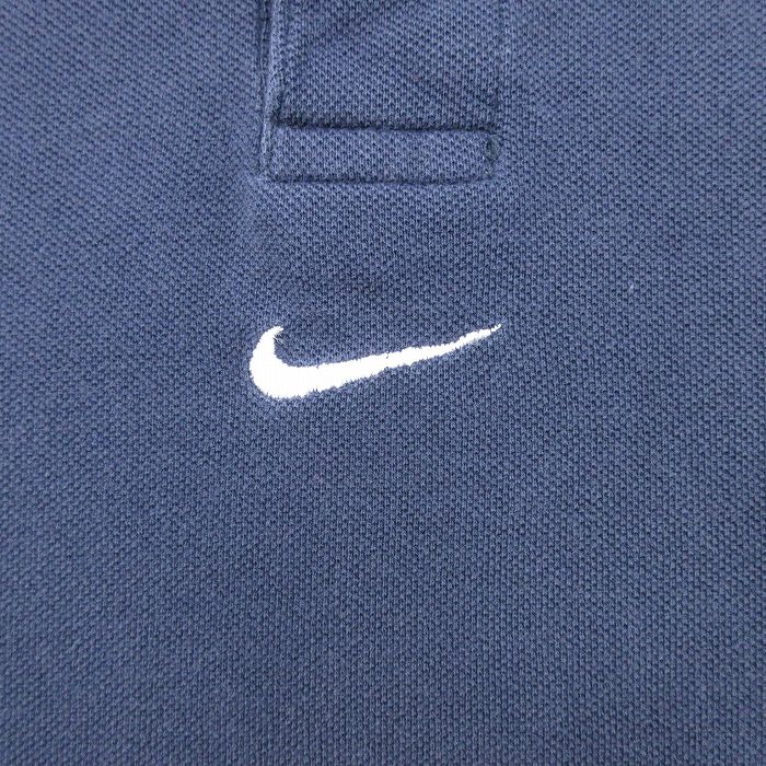古着通販 XL☆古着 ナイキ NIKE 半袖 ポロ シャツ メンズ 00年代 00s