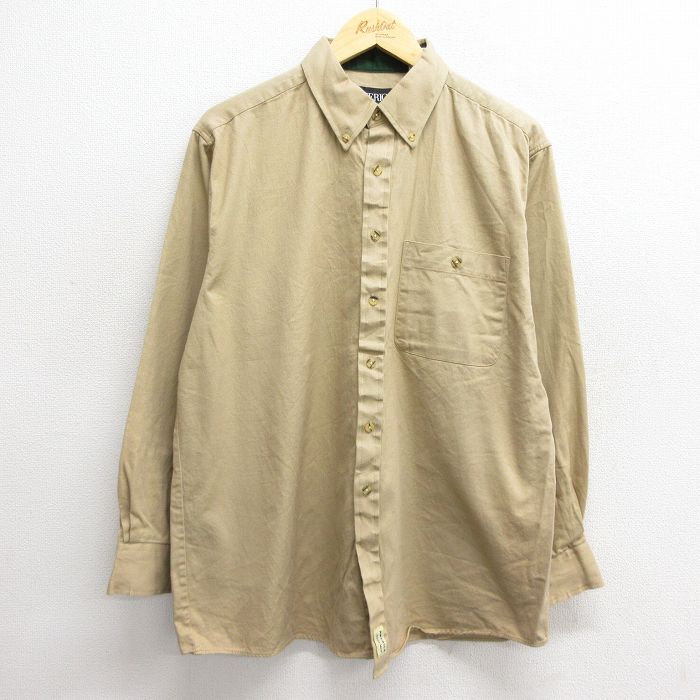 00s 長袖シャツ ベージュ XL | 古着