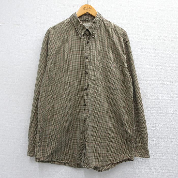セントジョンズベイ 00s 長袖シャツ グリーンチェック XL | 古着