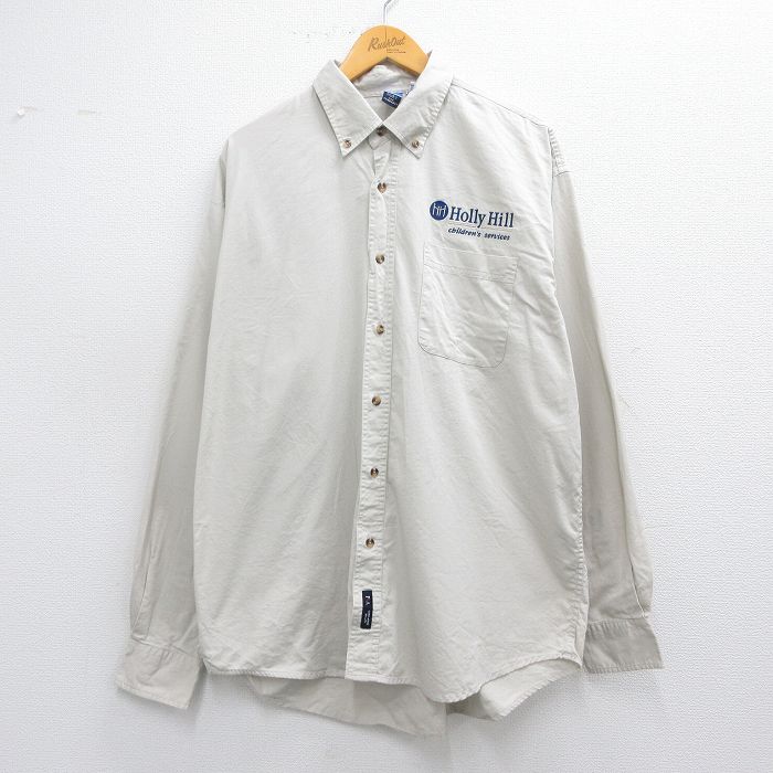 【50%OFF】Holly Hill 長袖シャツ ベージュ XL | 古着