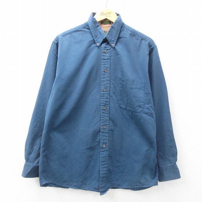 00s 長袖シャツ ネイビー XL | 古着