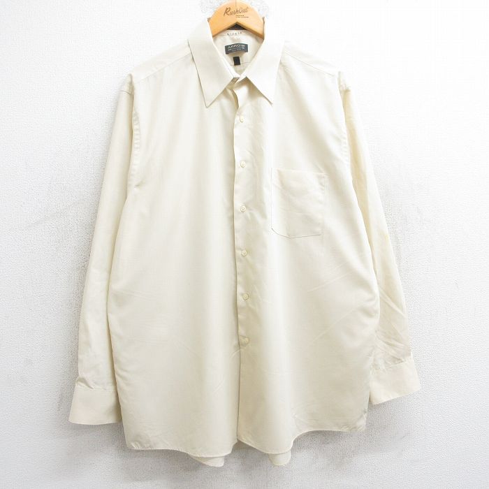 アロー 長袖シャツ イエロー XL | 古着