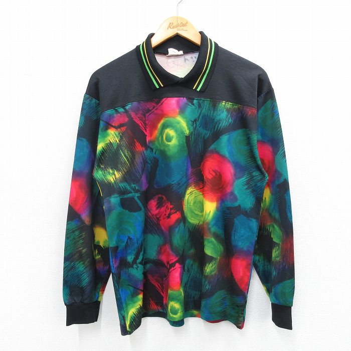 【50%OFF】80s 長袖トップス ブラック S | 古着
