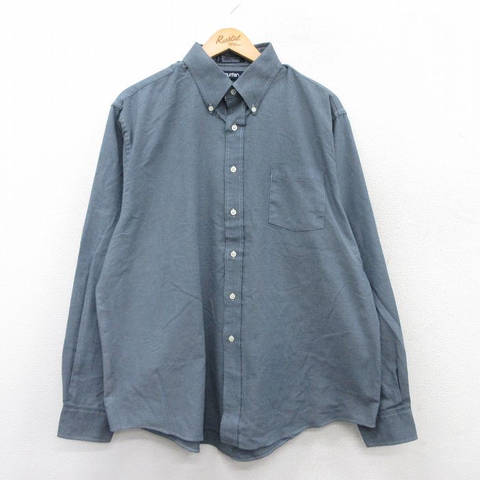 【50%OFF】ピューリタン 00s 長袖シャツ グレー XL | 古着