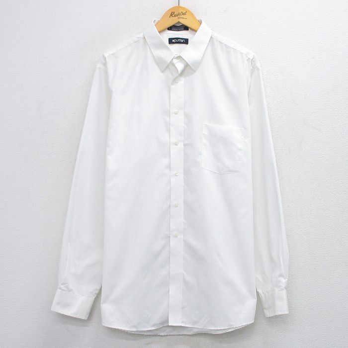 【50%OFF】ピューリタン 00s 長袖シャツ ホワイト XL | 古着