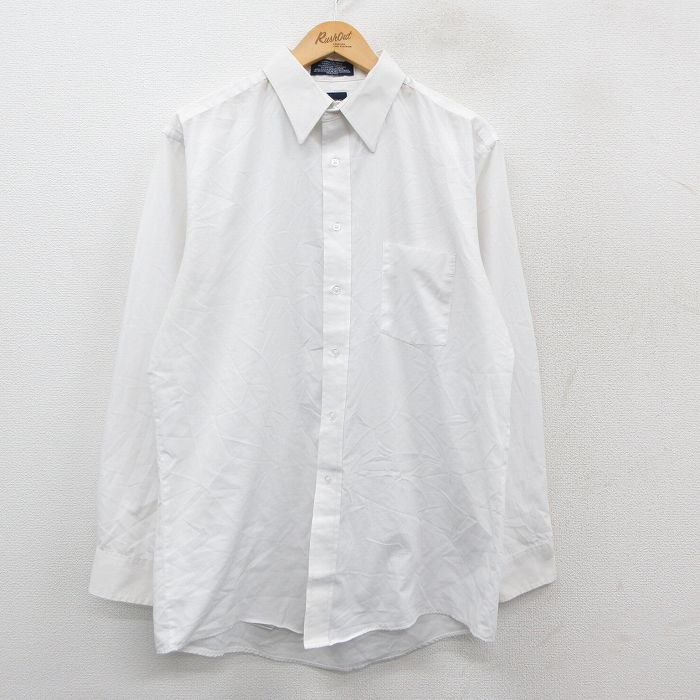 ピューリタン 90s 長袖シャツ ホワイト L | 古着