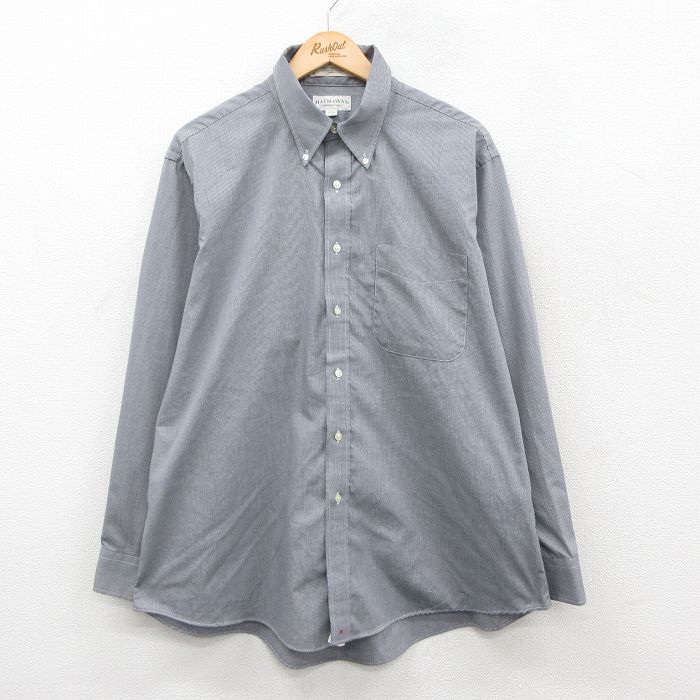 90s 長袖シャツ ブラック XL | 古着