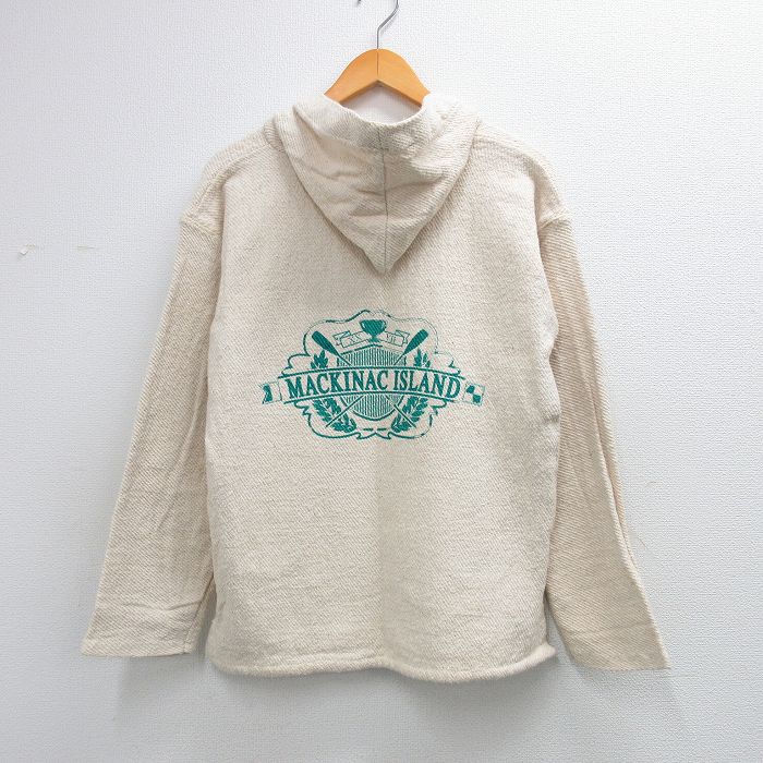 【20%OFF】90s メキシカンパーカー MACKINAC 生成り S | 古着