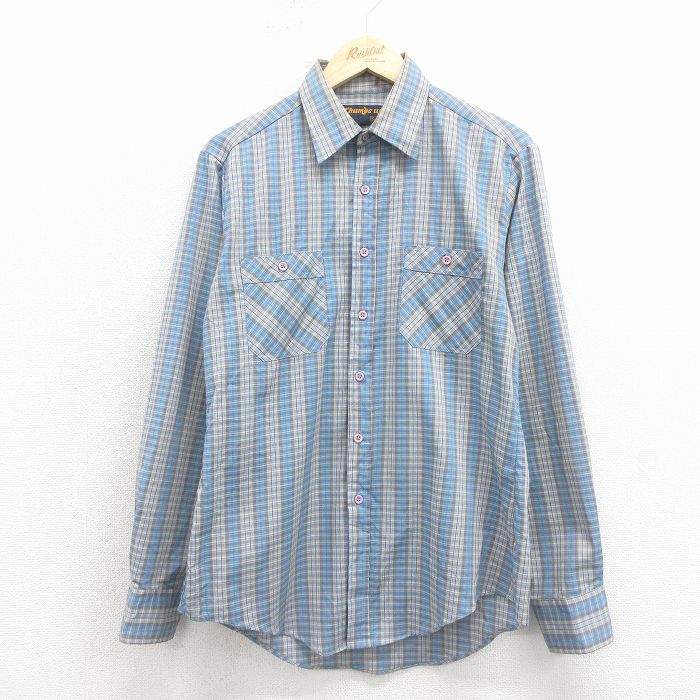シアーズ 80s 長袖シャツ M | 古着