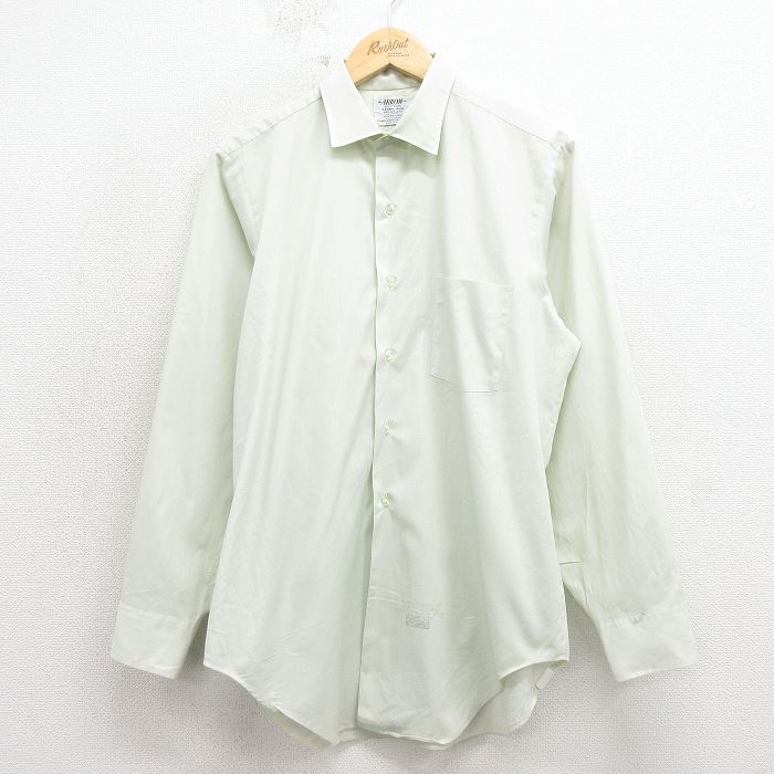 【20%OFF】アロー 80s 長袖シャツ グリーン M | 古着