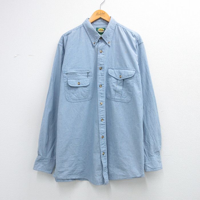 カベラス 00s 長袖シャツ ネイビー XL | 古着