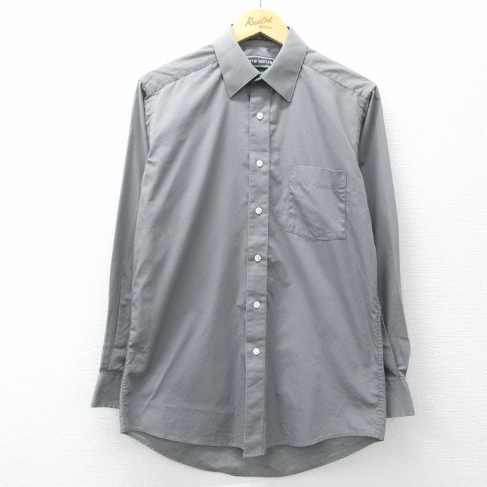 90s 長袖シャツ グレー L | 古着