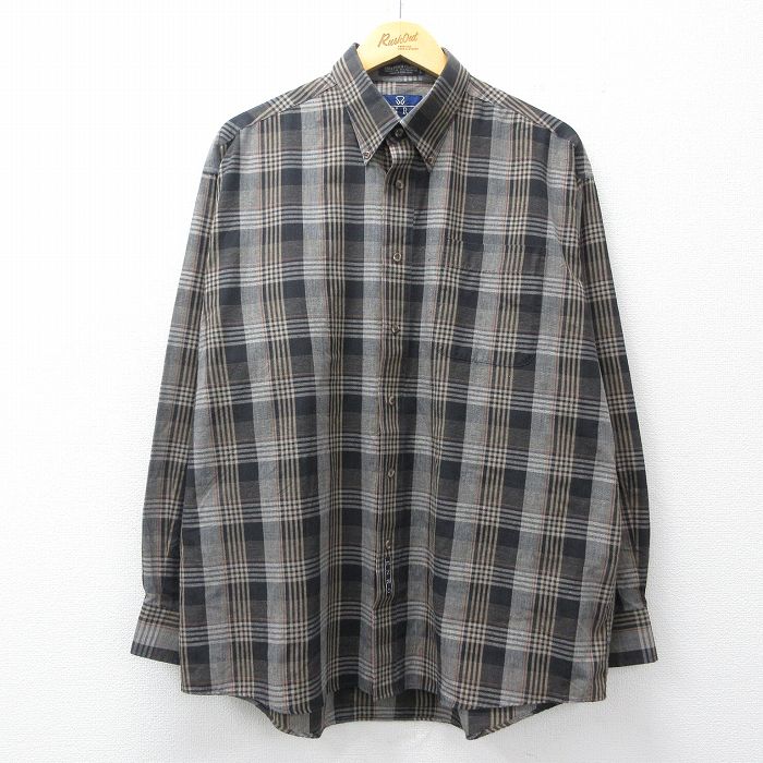 90s 長袖シャツ フレーチェック XL | 古着