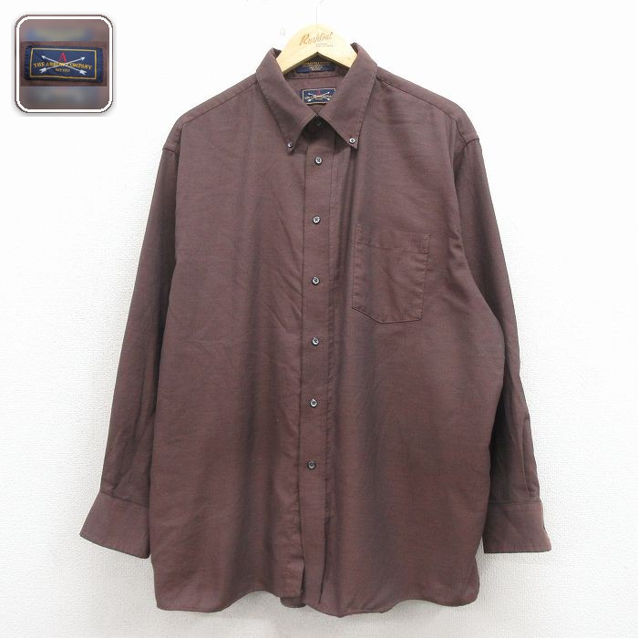 【50%OFF】アロー 00s 長袖シャツ ブラウン XL | 古着