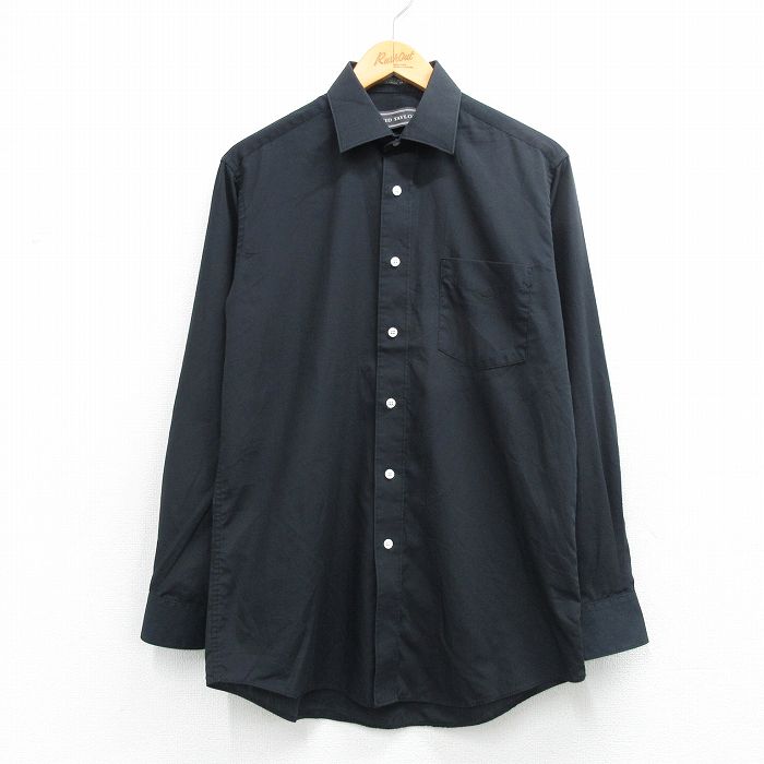 【20%OFF】90s 長袖シャツ ブラック M | 古着