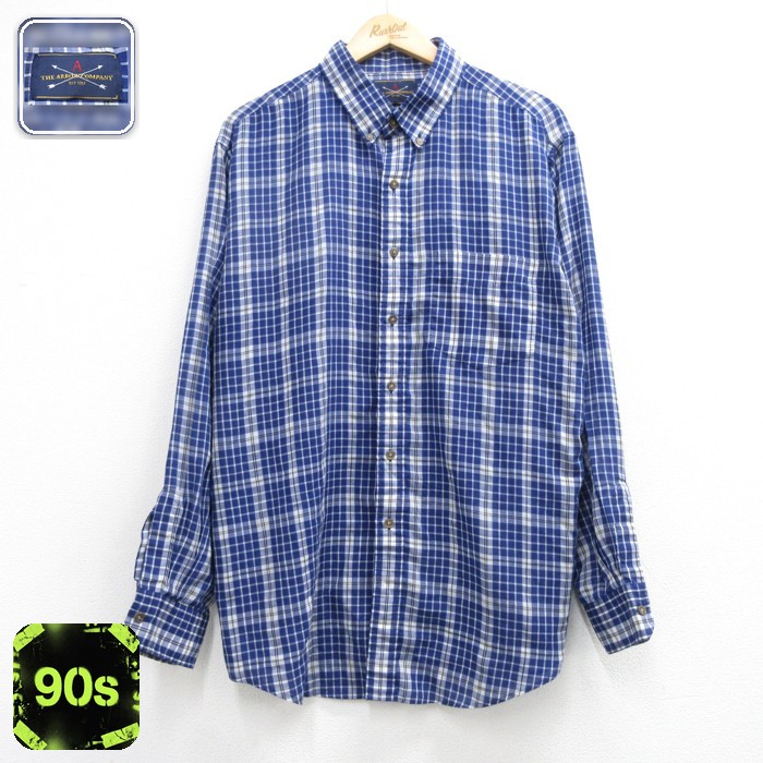 アロー 90s 長袖シャツ チェック メンズXL相当 | 古着