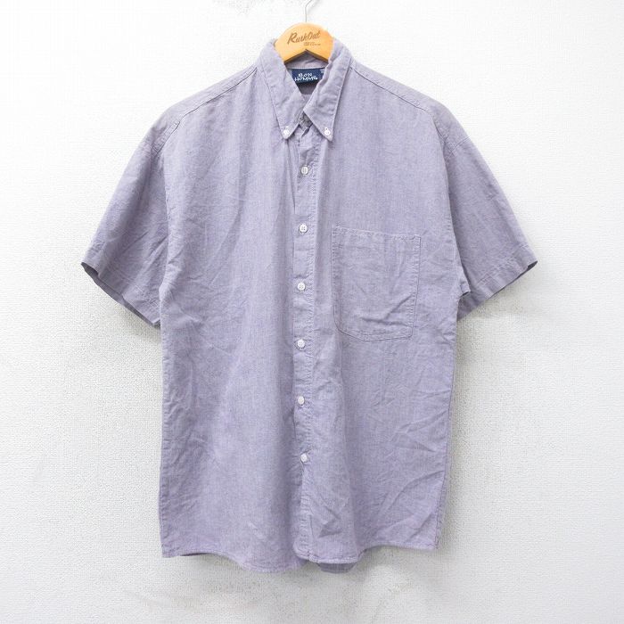 【50%OFF】90s 半袖シャツ パープル M | 古着