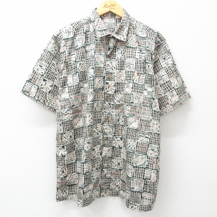 00s 半袖シャツ ベージュ XL | 古着