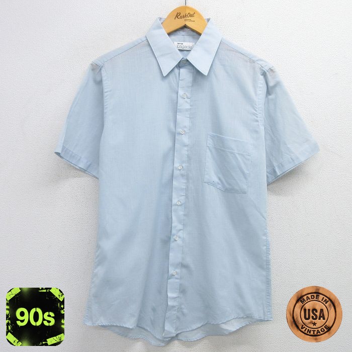 【50%OFF】アロー 90s 半袖シャツ ネイビー M | 古着