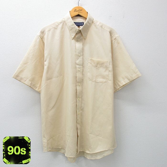 90s 半袖シャツ イエロー XL | 古着