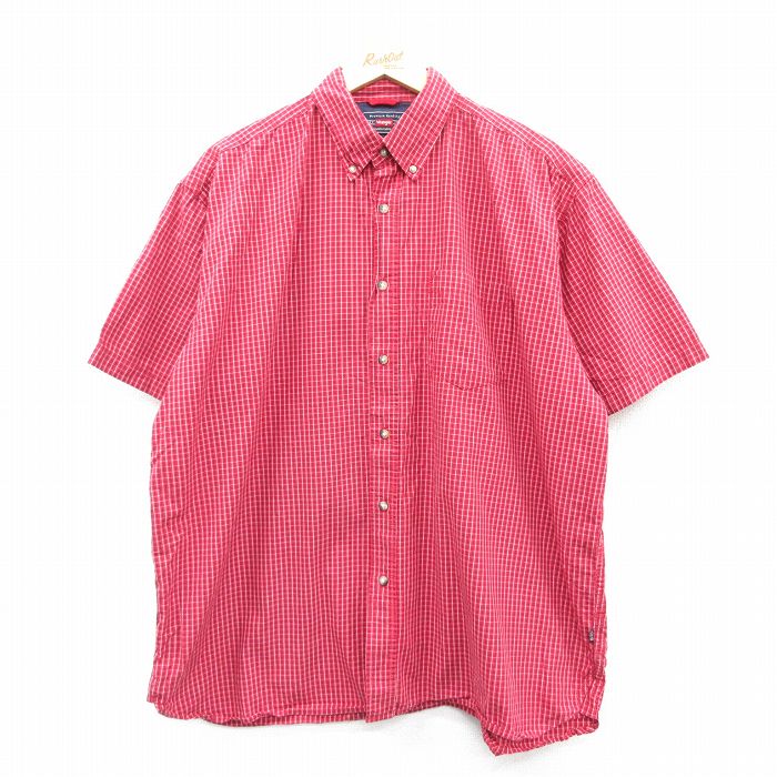 ラングラー 半袖シャツ レッドチェック XL | 古着