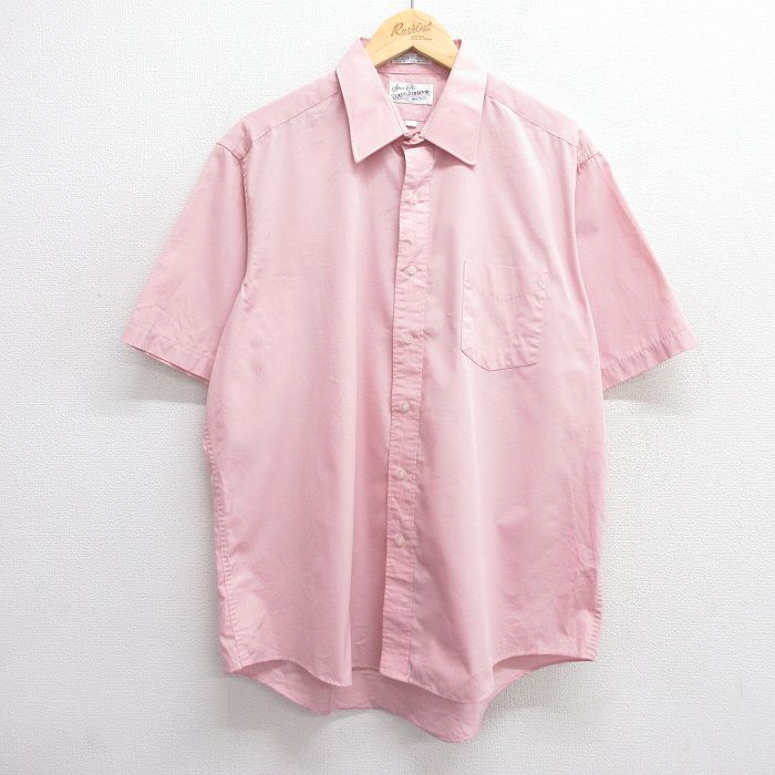 シアーズ 90s 半袖シャツ ピンク XL | 古着