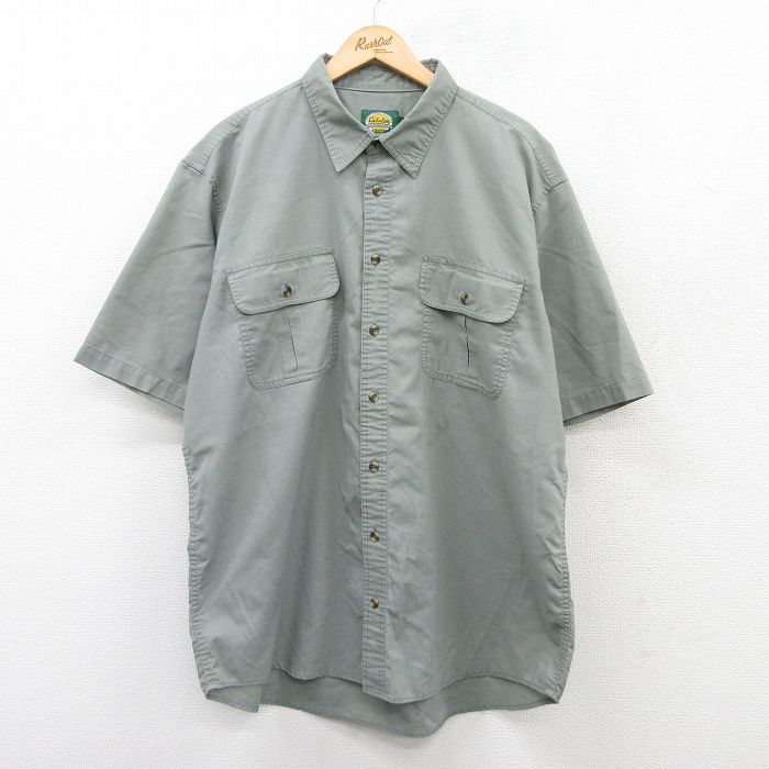 カベラス 00s 半袖シャツ グレー XL | 古着