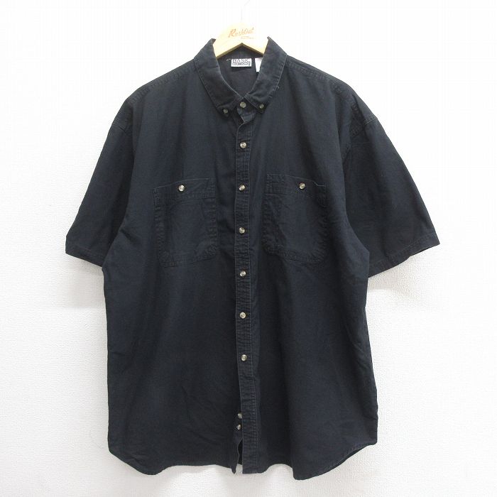 ベーシックエディションズ 00s 半袖シャツ ブラック XL | 古着