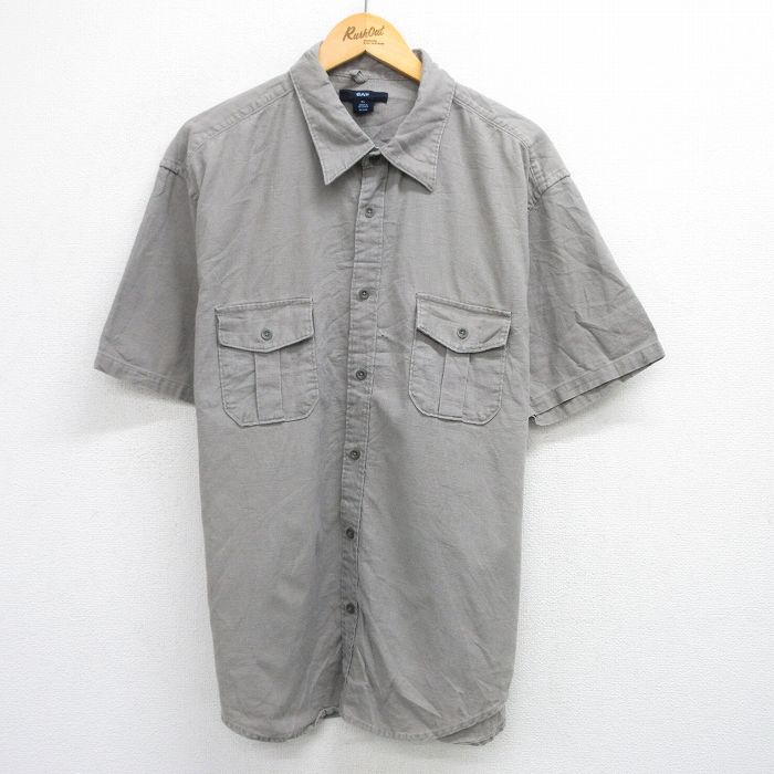 ギャップ 半袖シャツ グレー XL | 古着