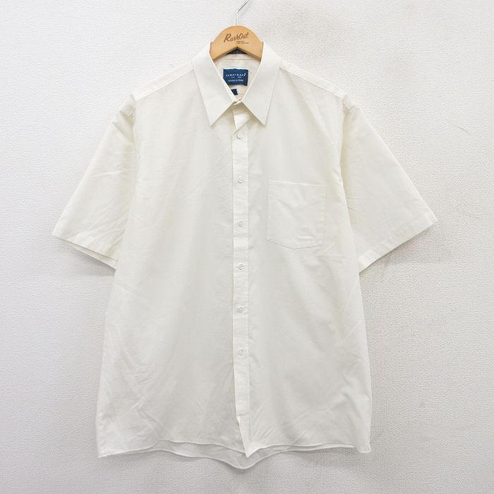 タウンクラフト 90s 半袖シャツ 生成り ベージュ XL | 古着