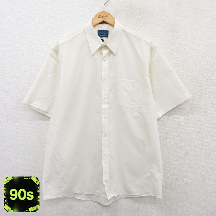 タウンクラフト 90s 半袖シャツ 生成り ベージュ XL | 古着