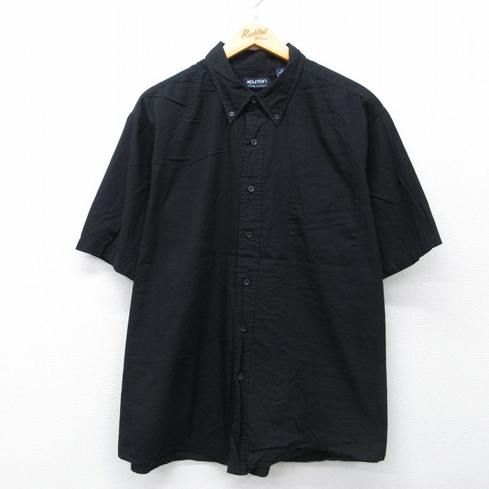 ピューリタン 00s 半袖シャツ ブラック XL | 古着