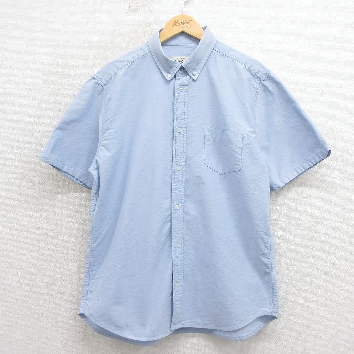 00s 半袖シャツ ネイビー メンズXL相当 | 古着