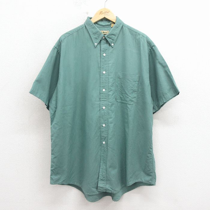 エルエルビーン 90s 半袖シャツ グリーン XL | 古着