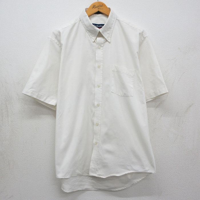 90s 半袖シャツ ホワイト XL | 古着