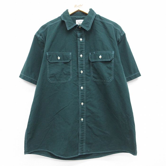 エルエルビーン 00s 半袖シャツ グリーン XL | 古着