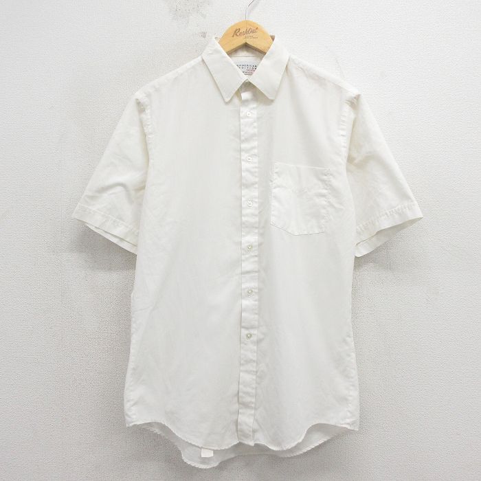 90s 半袖シャツ ホワイト L | 古着