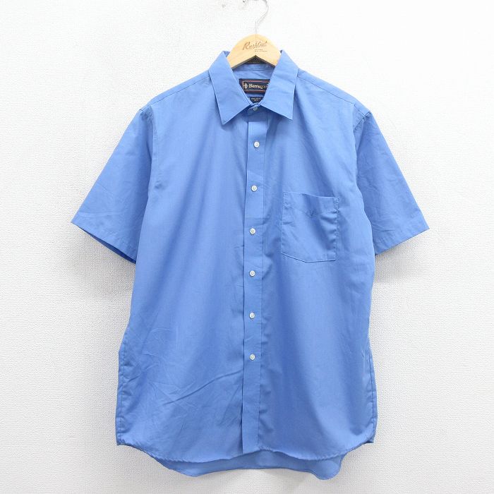 半袖シャツ ライトブルー XL | 古着