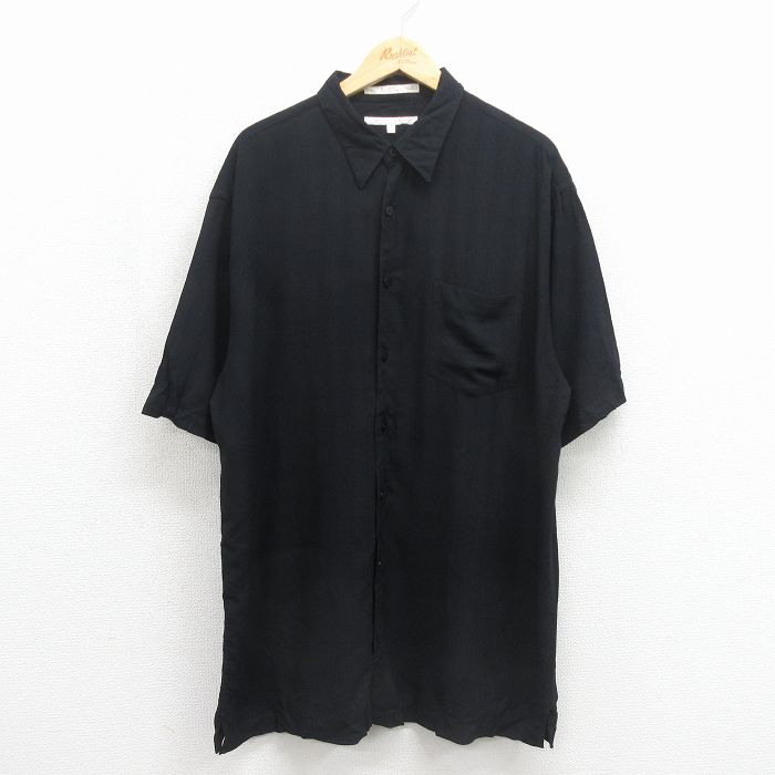 ペリーエリス 00s 半袖シャツ ブラック XL | 古着