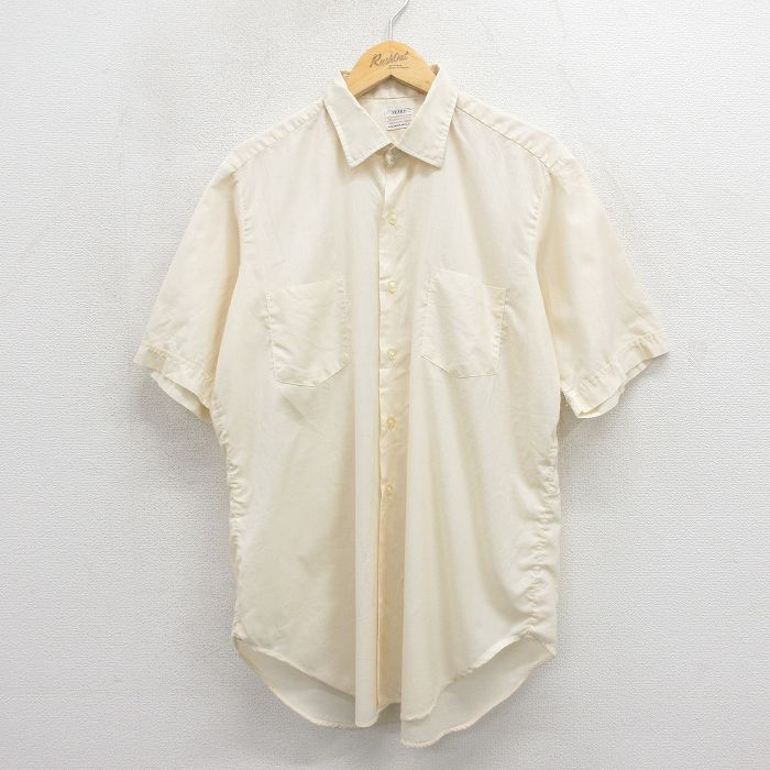 70s 半袖シャツ ベージュ L | 古着