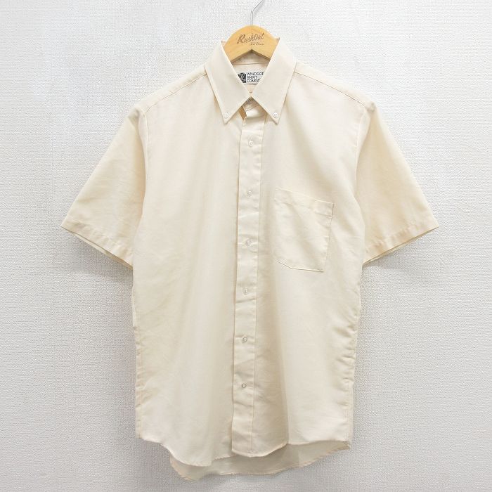 80s 半袖シャツ ベージュ L | 古着