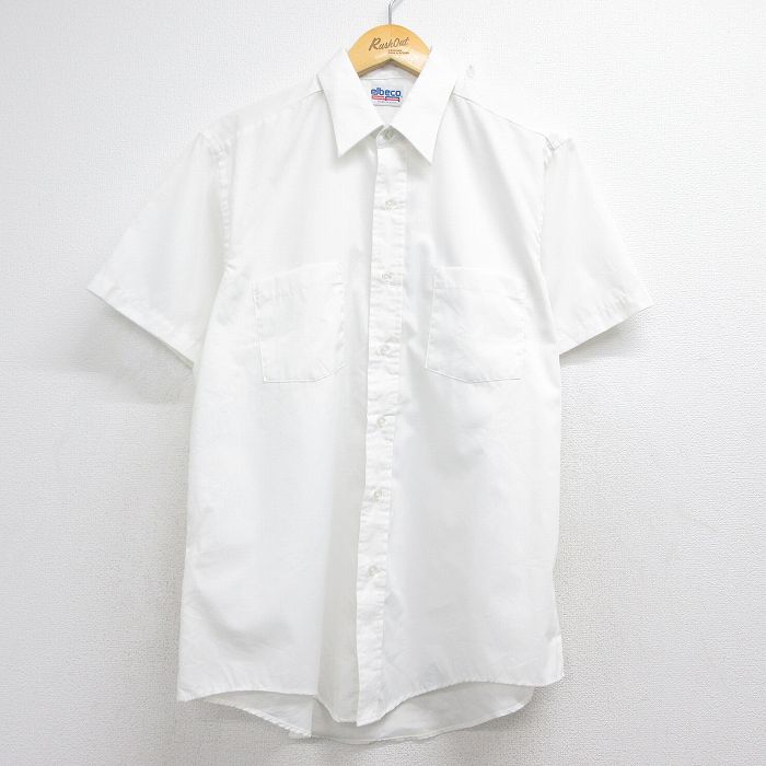 elbeco 90s 半袖シャツ ホワイト メンズL相当 | 古着