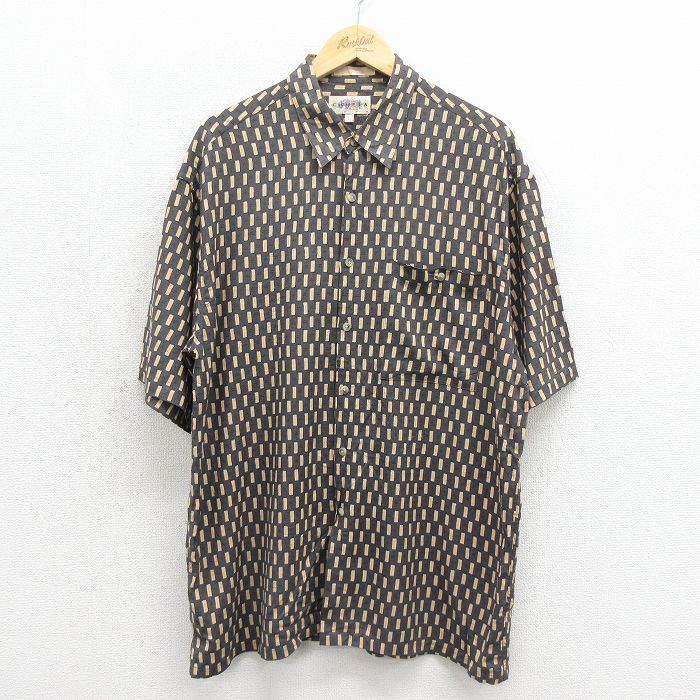 00s 半袖シャツ グレー メンズXL相当 | 古着