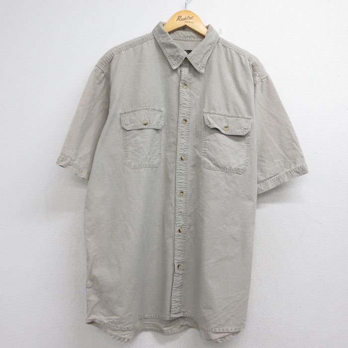 レッドヘッド 00s 半袖シャツ ベージュ メンズXL相当 | 古着