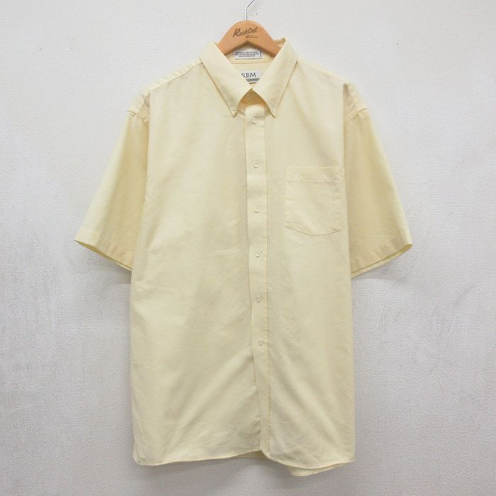 00s 半袖シャツ イエロー メンズXL相当 | 古着