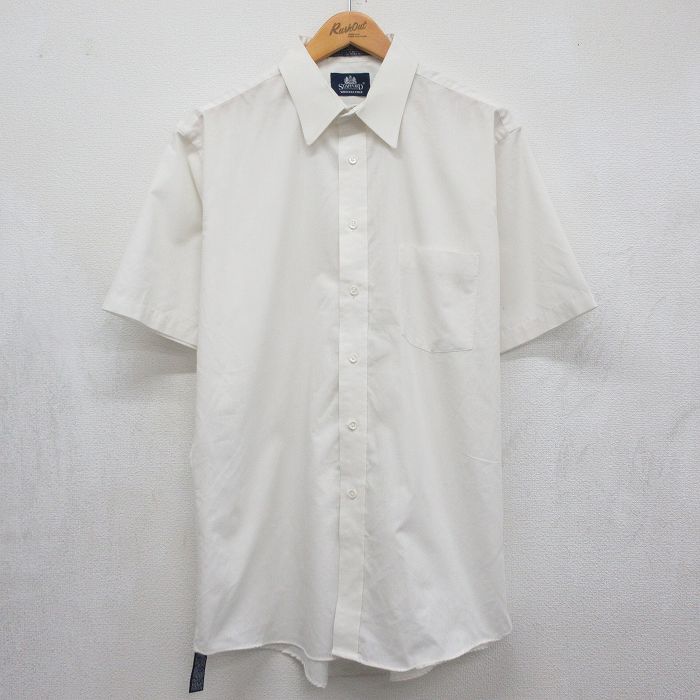 STAFFORD 90s 半袖シャツ ホワイト メンズL相当 | 古着