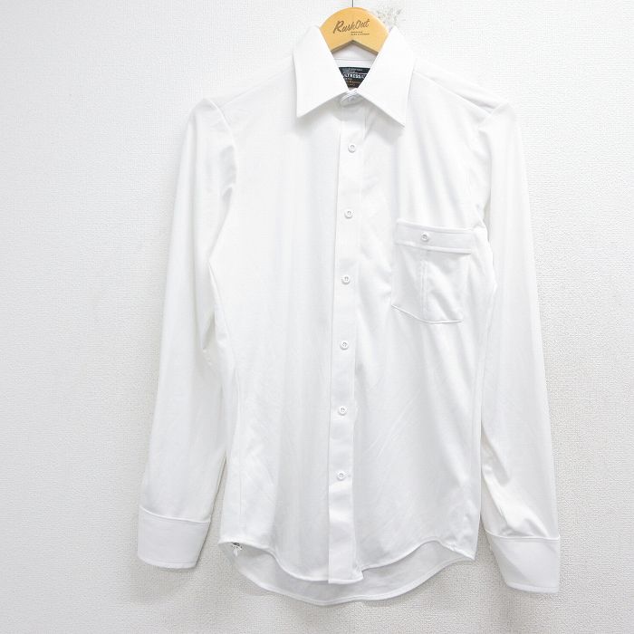 80s 長袖ワークシャツ ホワイト S | 古着