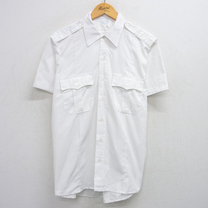 90s 半袖ワークシャツ ホワイト XL | 古着
