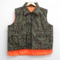 XL★古着 ハンティング ベスト メンズ 90年代 90s リバーシブル CONCEAL 大きいサイズ 茶他 ブラウン 迷彩 25oct15 中古 アウター
